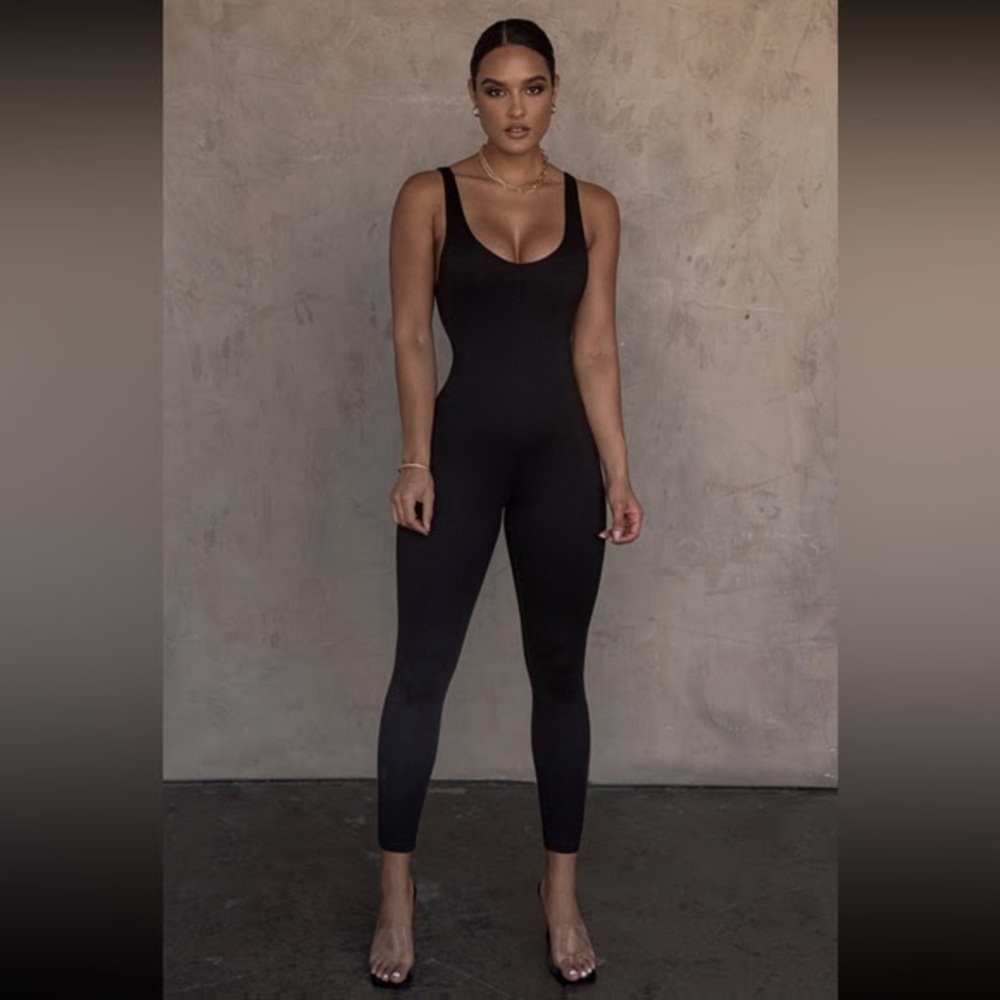 Sleek Black Women's Jumpsuit